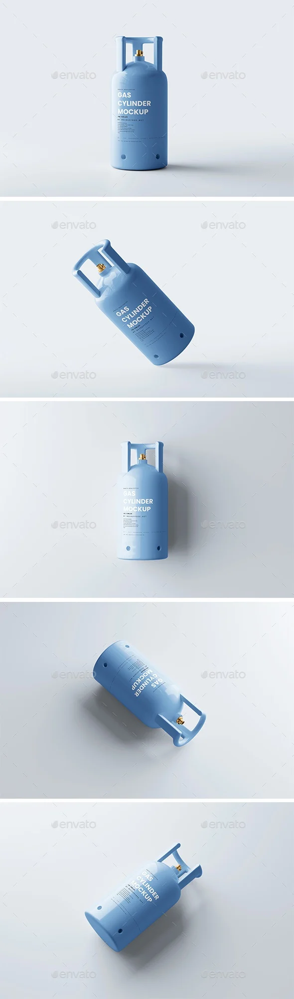 Gas Cylinder Mockup