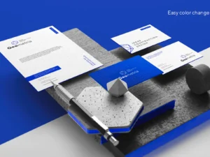 cover image geometria branding mockups kit v1 graphics