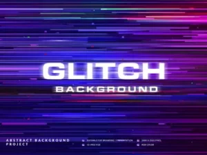 cover image glitch background
