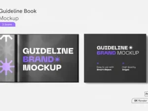 cover image guideline book mockup