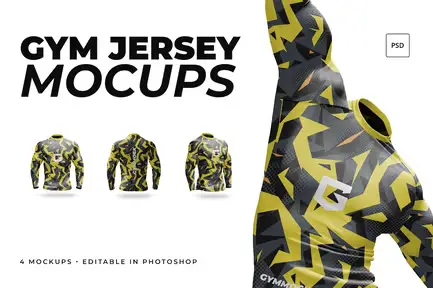 Adobe Illustrator Backgrounds Photo Overlay Bundle - 23 Overlays 6 cover image gym compression shirt mockup