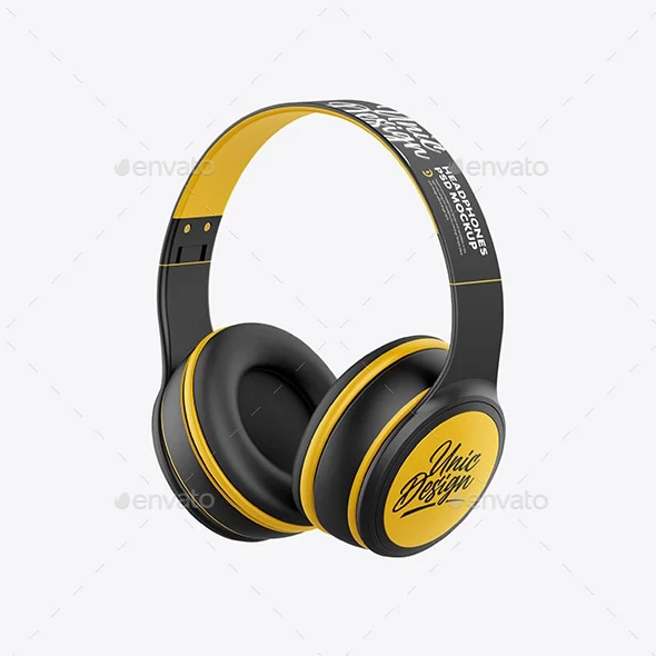 Headphones Mockup