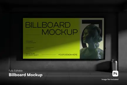 High Quality Billboard Mockup