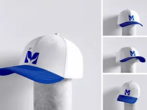 cover image high quality cap mockup