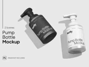 cover image high quality cosmetic product mockup