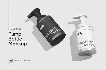 High Quality Cosmetic Product Mockup by simplestudios