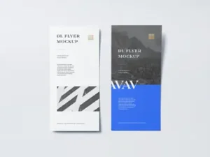cover image high quality dl flyer mockup for branding