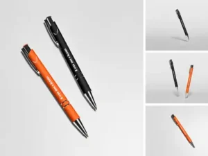 cover image high quality pen mockup