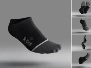 cover image high quality socks mockup