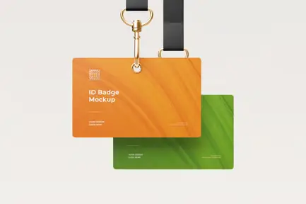 ID Badge Mockup