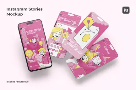 Instagram Stories Mockup
