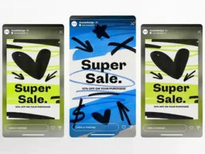 cover image instagram stories mockup