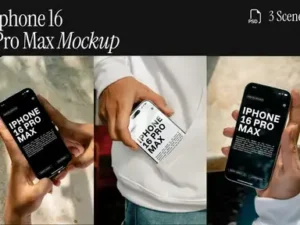 cover image iphone 16 pro max mockup vol
