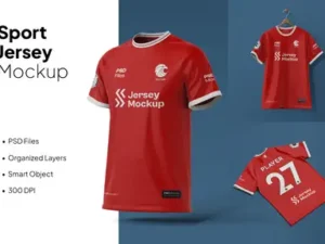 cover image jersey mockup