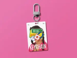 cover image keychain mockup 002