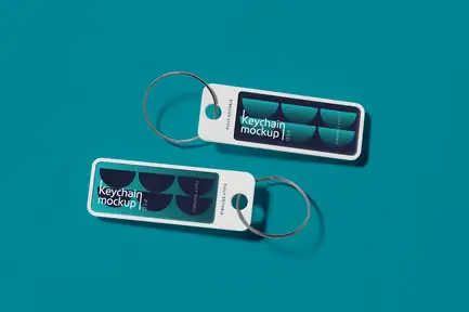 Keychains Mockup