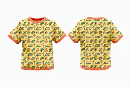 Kids T-shirt Mockup