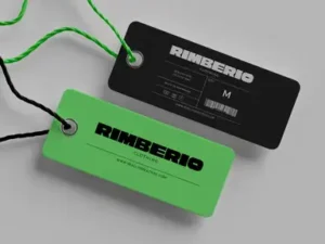 cover image label tag mockup