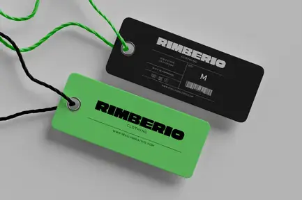 Label Tag Mockup