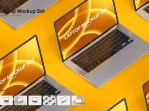 cover image laptop macbook mockup
