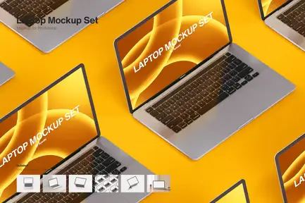 Laptop Macbook Mockup