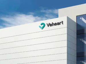 cover image logo mockup 3d modern white building