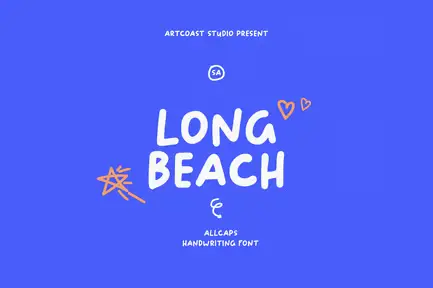 Long Beach - Handwriting Font