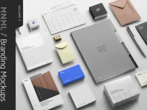 cover image mnml branding mockups vol 1