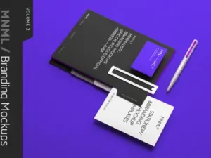 cover image mnml branding mockups vol 2