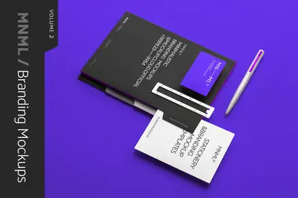 MNML / Branding Mockups Vol. 2