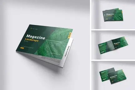 Magazine Landscape Mockup