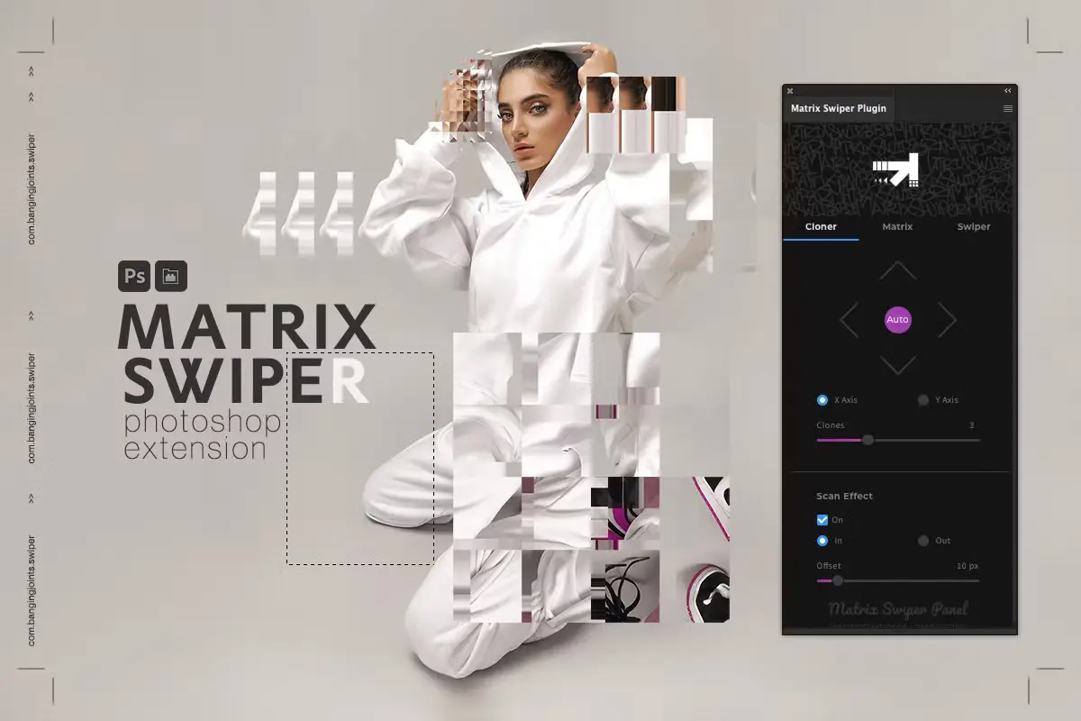 Matrix Swiper - Animation PS Plugin