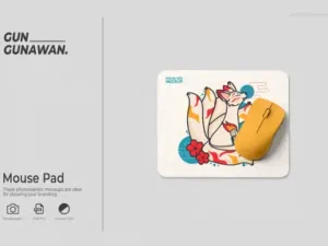 cover image mouse pad mockup