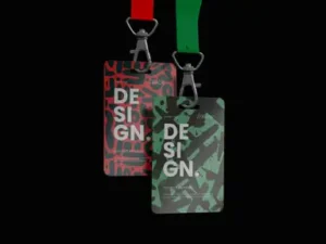cover image name tag design mockup
