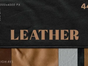 cover image natural vegan leather textures