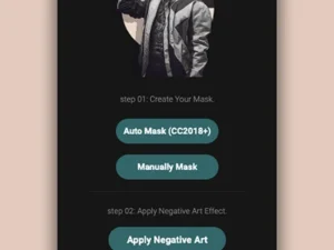 cover image negative art photoshop plugin