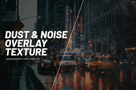 Noise Dust Overlay Texture