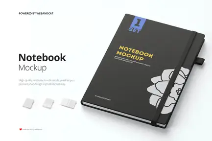 Notebook Planner Mockup 2