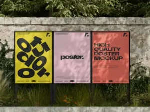 cover image outdoor 3 poster mockup