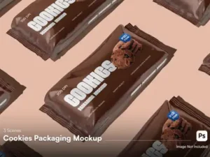 cover image packaging mockup