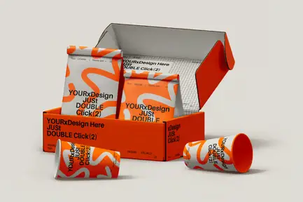 Paper Packaging Mockup