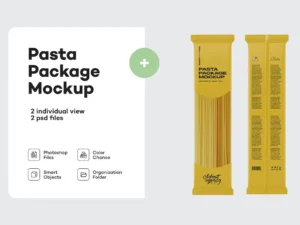 cover image pasta package mockup