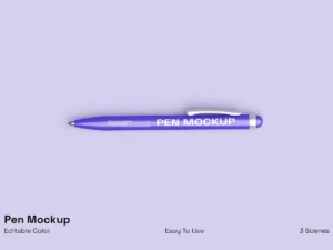 cover image pen mockup