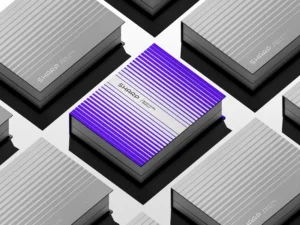 cover image perspective view books mockup