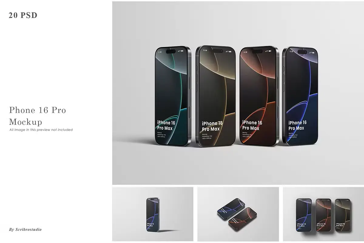 Phone 16 Pro Mockup