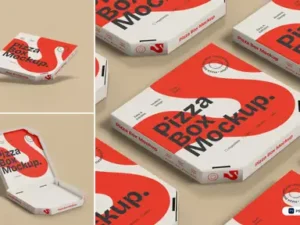 cover image pizza box mockup