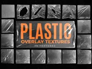 cover image plastic overlay textures