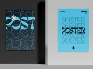 cover image poster layout mockup