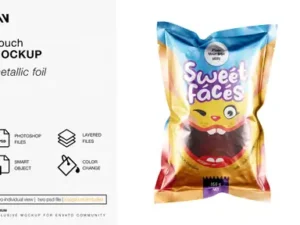 cover image pouch mockup