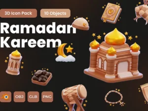 cover image ramadhan 3d icon